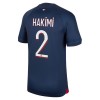 Maglia ufficiale Paris Saint Germain 2023-24 Hakimi 2 Casa per Uomo